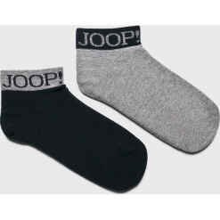 Joop! - Skarpetki (2-Pack). Szare skarpetki damskie marki JOOP!, z bawełny. Za 69,90 zł.