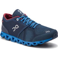 Buty ON - Cloud X 00020 Midnihgt/Cobalt 99973. Niebieskie buty sportowe męskie On, z tworzywa sztucznego, bez zapięcia, do biegania. Za 649,00 zł.
