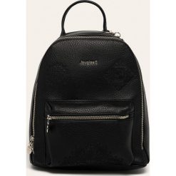 Desigual - Plecak. Różowe plecaki damskie Desigual, z aplikacjami, z poliesteru. Za 349,90 zł.