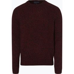 Nils Sundström - Sweter męski, czerwony. Czerwone swetry męskie Nils Sundström, xxl, bez wzorów, z wełny, bez kołnierzyka, bez kaptura. Za 179,95 zł.