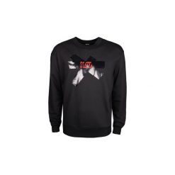 Bluzy Diesel 00S90F 0IAJH / S-Ba. Czarne bluzy męskie Diesel, s, bez wzorów, bez kołnierzyka, bez rękawów, bez kaptura. Za 379,00 zł.