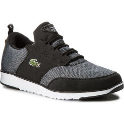 Sneakersy LACOSTE - L.Ight 318 3 Spm 7-36SPM0024094 Blk/Brw. Niebieskie sneakersy męskie marki Lacoste, na co dzień, bez wzorów, z tworzywa sztucznego, eleganckie, bez zapięcia. W wyprzedaży za 289,00 zł.