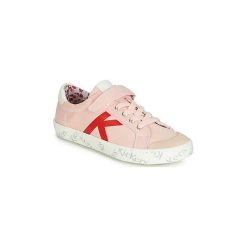 Buty Dziecko Kickers GODY. Różowe trampki dziewczęce Kickers, bez wzorów, bez zapięcia. Za 151,20 zł.