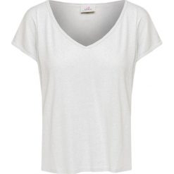 T-shirt DEHA EASY. Szare bluzki damskie Deha, z aplikacjami, bez kołnierzyka. Za 360,00 zł.