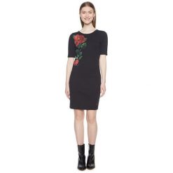 Desigual Damska Kamizelka Helga Negro 18Wwvk66 2000 (Rozmiar M). Czarne kamizelki damskie marki Desigual, m. W wyprzedaży za 241,00 zł.