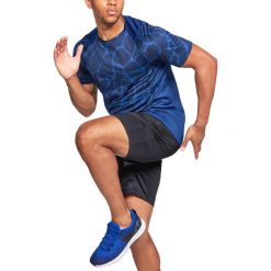 Under Armour MK-1 Tonal Koszulka Niebieski. Niebieskie podkoszulki męskie Under Armour, m, bez wzorów, z elastanu, z krótkim rękawem. Za 188,95 zł.