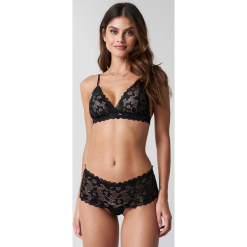 Samsoe & Samsoe Figi Marilyn 6356 - Black. Czarne figi Samsøe & Samsøe, z nylonu. Za 121,95 zł.