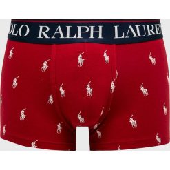 Polo Ralph Lauren - Bokserki. Czerwone bokserki męskie Polo Ralph Lauren, bez wzorów, z elastanu. W wyprzedaży za 99,90 zł.