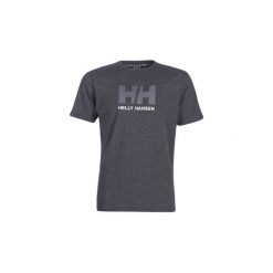 T-shirty z krótkim rękawem Helly Hansen HH LOGO T-SHIRT. Szare t-shirty męskie marki Helly Hansen, s, bez wzorów, bez kołnierzyka, krótkie. Za 129,00 zł.
