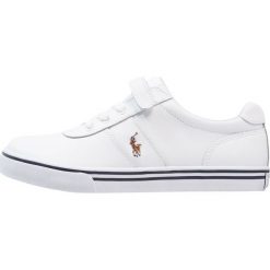 Polo Ralph Lauren HANFORD Tenisówki i Trampki white. Białe trampki męskie marki Polo Ralph Lauren, ze skóry. Za 379,00 zł.