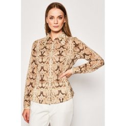 Koszula Luisa Spagnoli Balcani 537306. Pomarańczowe bluzki damskie Luisa Spagnoli, l, bez wzorów, z elastanu, bez kołnierzyka, bez rękawów. Za 1199,00 zł.