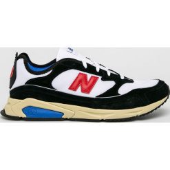 New Balance - Buty MSXRCSLG. Czarne sneakersy męskie New Balance, ze skóry, na sznurówki. W wyprzedaży za 299,90 zł.