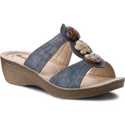 Chodaki damskie: Klapki INBLU – GLAQOO06 Granatowy