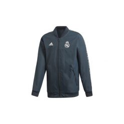 Kurtki krótkie adidas Bluza wyjazdowa Real Madryt Anthem. Szare bluzy męskie Adidas, m, bez wzorów, krótkie, bez kaptura. Za 299,00 zł.