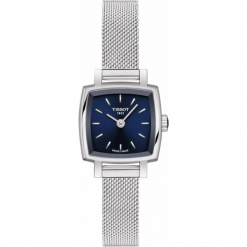 ZEGAREK TISSOT LOVELY SQUARE T058.109.11.041.00. Szare, analogowe zegarki damskie TISSOT, srebrne. Za 1150,00 zł.