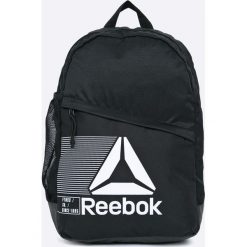 Reebok - Plecak. Czarne plecaki męskie marki Reebok, z poliesteru. W wyprzedaży za 99,90 zł.