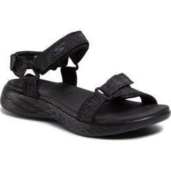 Sandały SKECHERS - Radiant 15315/BBK Black. Czarne klapki damskie Skechers, bez wzorów, z tworzywa sztucznego, bez obcasa. Za 259,00 zł.