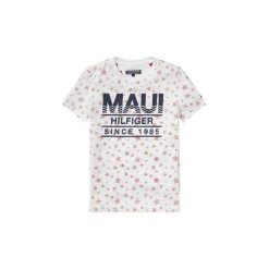 T-shirty z krótkim rękawem Dziecko Tommy Hilfiger 1984 PRINTED TEE. Białe t-shirty chłopięce TOMMY HILFIGER, bez wzorów, z krótkim rękawem. Za 111,37 zł.