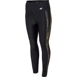 Legginsy treningowe damskie SPDF004 - głęboka czerń. Legginsy damskie 4f. W wyprzedaży za 69,99 zł.