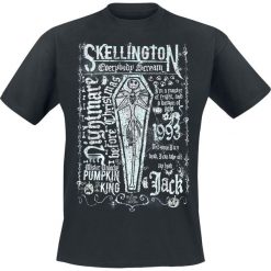 T-shirty męskie: Miasteczko Halloween Coffin T-Shirt czarny