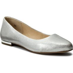 Baleriny damskie: Baleriny CAPRICE – 9-22107-20 Silver Metal 920