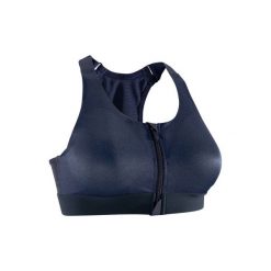 Stanik fitness kardio 900. Niebieskie biustonosze sportowe damskie marki DOMYOS, z elastanu. Za 64,99 zł.
