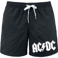 Kąpielówki męskie: AC/DC Logo Kąpielówki czarny