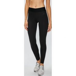 Adidas Performance - Legginsy. Czarne legginsy adidas Performance, l, z bawełny. W wyprzedaży za 159,90 zł.
