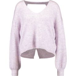 Swetry klasyczne damskie: Miss Selfridge KEYHOLE BAL Sweter purple