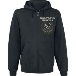 Bejsbolówki męskie: Saltatio Mortis Anchor Skull Bluza z kapturem rozpinana czarny