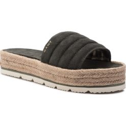Espadryle GANT - Cape Coral 18563351 Khaki Green G77. Zielone espadryle damskie GANT, bez wzorów, ze skóry, bez obcasa. W wyprzedaży za 279,00 zł.