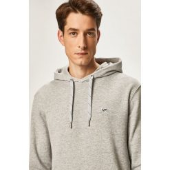 Lee - Bluza. Szare bluzy męskie Lee, s, bez wzorów, z bawełny, z kapturem, bez rękawów, z kapturem. Za 259,90 zł.