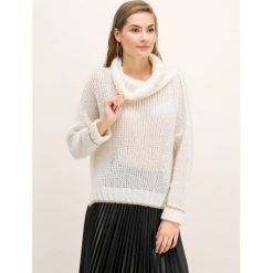 Golf TwinSet Boxie 192TP3290. Brązowe swetry damskie Twinset, s, bez wzorów, z poliesteru, bez rękawów, bez kaptura. W wyprzedaży za 579,00 zł.