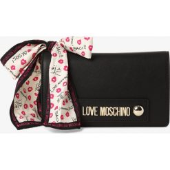 Love Moschino - Torebka damska, czarny. Czarne torebki klasyczne damskie Love Moschino, bez wzorów, bez dodatków. Za 589,95 zł.