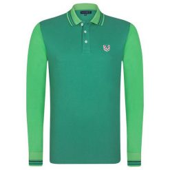 Sir Raymond Tailor Koszulka Polo Męska Block M Zielona. Zielone koszulki męskie Sir Raymond Tailor, m, bez wzorów, z bawełny, polo, bez rękawów. W wyprzedaży za 104,00 zł.