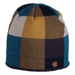 Czapki męskie: Viking Czapka Regular niebiesko-pomarańczowa (210/17/8198)