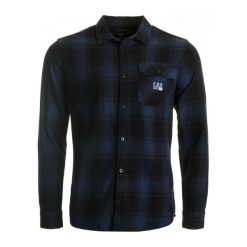 Koszule męskie: FOX Koszula Męska Voyd Flannel Xxl Niebieski