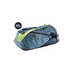 TORBA SPORTOWA AWAY 30 litrów. Niebieskie torby męskie sportowe marki KIPSTA, z poliesteru, sportowe, małe. Za 79,99 zł.