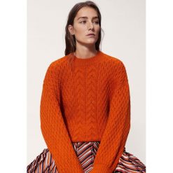 Swetry klasyczne damskie: Mango – Sweter Wisdom