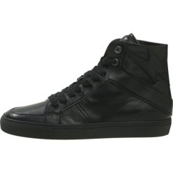 Trampki męskie: Zadig & Voltaire HIGH FLASH Tenisówki i Trampki wysokie noir