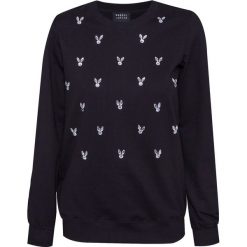 Bluza MARKUS LUPFER JEWEL BUNNY ANNA. Czarne bluzy damskie Markus Lupfer, bez wzorów, z wełny, bez rękawów, bez kaptura. W wyprzedaży za 429,00 zł.