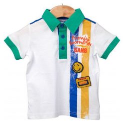 Primigi Koszulka Polo Chłopięca 92 Wielokolorowy. Szare t-shirty chłopięce marki Primigi. W wyprzedaży za 65,00 zł.