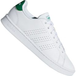 Buty adidas Advantage M F36424. Zielone buty sportowe męskie Adidas, na wiosnę, ze skóry, z paskami, tenisowe, Adidas Advantage. W wyprzedaży za 269,00 zł.
