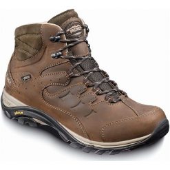 Buty trekkingowe męskie: MEINDL Buty męskie Caracas Mid GTX brązowe r. 44.5 (3898/10)