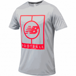 Koszulka treningowa MT833017LCL. Koszulki męskie New Balance, m, bez wzorów, z poliesteru, sportowe, bez kołnierzyka, bez rękawów. W wyprzedaży za 69,99 zł.