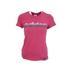 Adidas Koszulka damska Logo Crew różowa r. S. Różowe bluzki damskie marki Adidas, s. Za 63,49 zł.