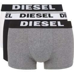 Diesel 3-pack Bokserki Czarny Biały Szary. Szare bokserki męskie Diesel, z elastanu. Za 95,95 zł.
