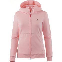 Kurtka polarowa w kolorze jasnoróżowym. Różowe bluzy damskie OCK, z materiału. W wyprzedaży za 132,95 zł.