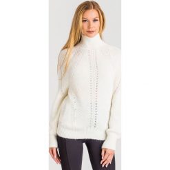 SWETER MEGA MIX Pinko. Białe swetry damskie Pinko, xs, bez wzorów, z dzianiny, bez rękawów, bez kaptura. Za 521,40 zł.