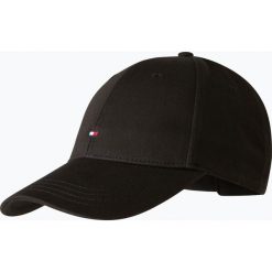 Tommy Hilfiger - Męska czapka z daszkiem, czarny. Czarne czapki męskie marki TOMMY HILFIGER, bez wzorów, z bawełny, klasyczne. Za 139,95 zł.